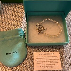Tiffany & Co. Classic Pearl Toggle Clasp Bracelet